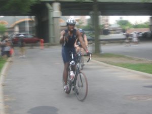 Bike Portion of Triathlon