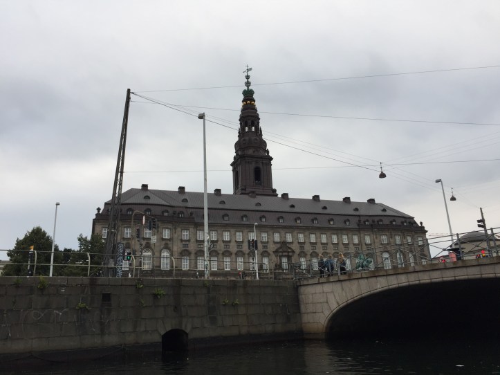 christiansborg castle waterfront side