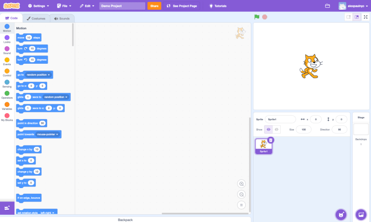 Getting started with Scratch – alexpaul.dev